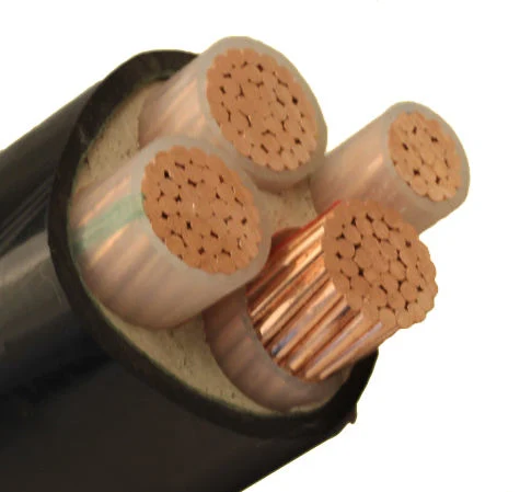 低電圧から高電圧、低煙、ハロゲン不使用の銅/導電体 XLPE 絶縁 Swa 装甲電力ケーブル